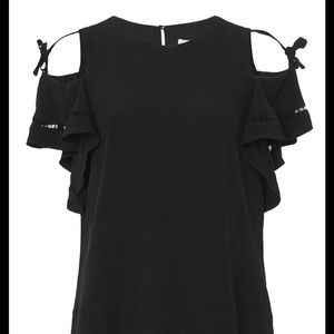 Rebecca Taylor black top from Moda Operandi